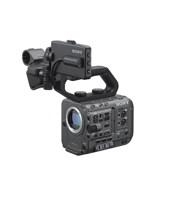 Image of The Sony FX6 is a compact and lightweight full-frame cinema camera that combines high sensitivity, low noise, and cinematic color science