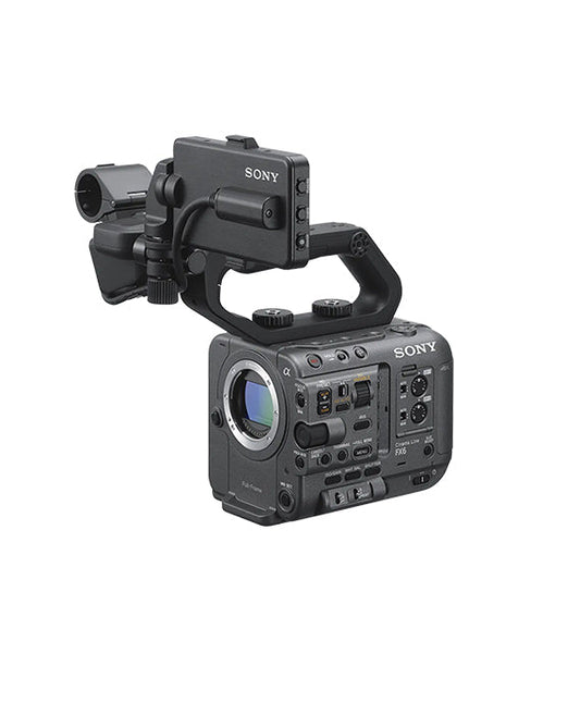 Image of The Sony FX6 is a compact and lightweight full-frame cinema camera that combines high sensitivity, low noise, and cinematic color science