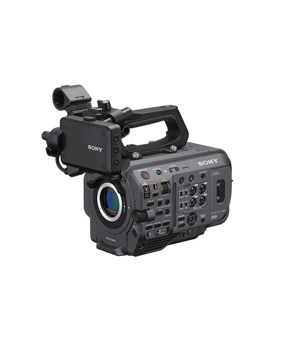 Image of The Sony FX9 is a full-frame 6K sensor camera designed for fast-paced production environments