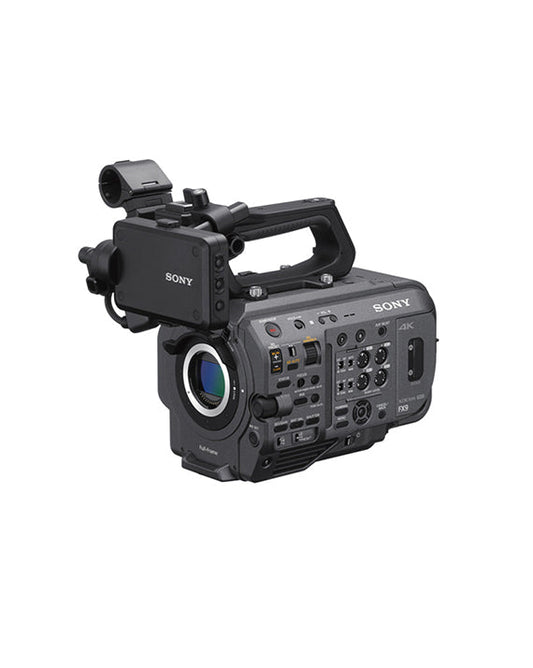 Image of The Sony FX9 is a full-frame 6K sensor camera designed for fast-paced production environments