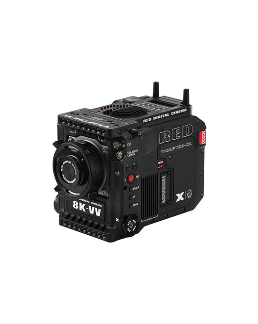 Image of The V-RAPTOR XL [X] is a high-end cinema camera equipped with an 8K VV global shutter sensor